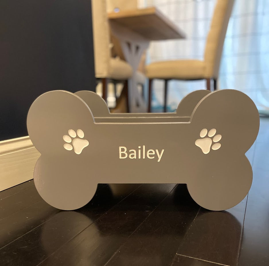 Personalized Dog Toy Box - billscustombuilds